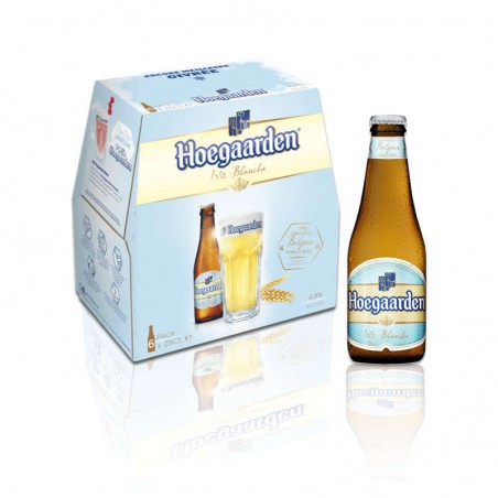 HOEGAARDEN Bière blanche 4.9° 6x25cl